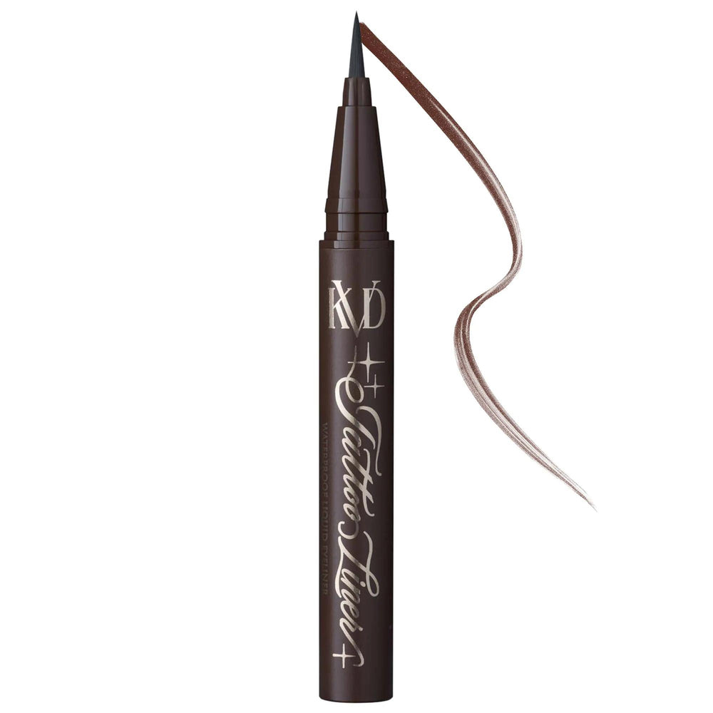 Mini Tattoo Liner: Vegan Waterproof Liquid Eyeliner - Extreme Precision, Long-Wearing, Smudge-Proof, Intense Pigment Mini Tattoo Liner: Vegan Waterproof Eyeliner | Long-Lasting vegan liquid eyeliner, waterproof eyeliner, long wearing eyeliner, precision eyeliner brush, smudge proof eyeliner, paraben free eyeliner, cruelty free eyeliner, fine tip liquid eyeliner, intense pigment eyeliner, aluminum pen eyeliner, liquid eyeliner, eyeliner, vegan makeup, waterproof makeup, smudge proof makeup, long lasting make