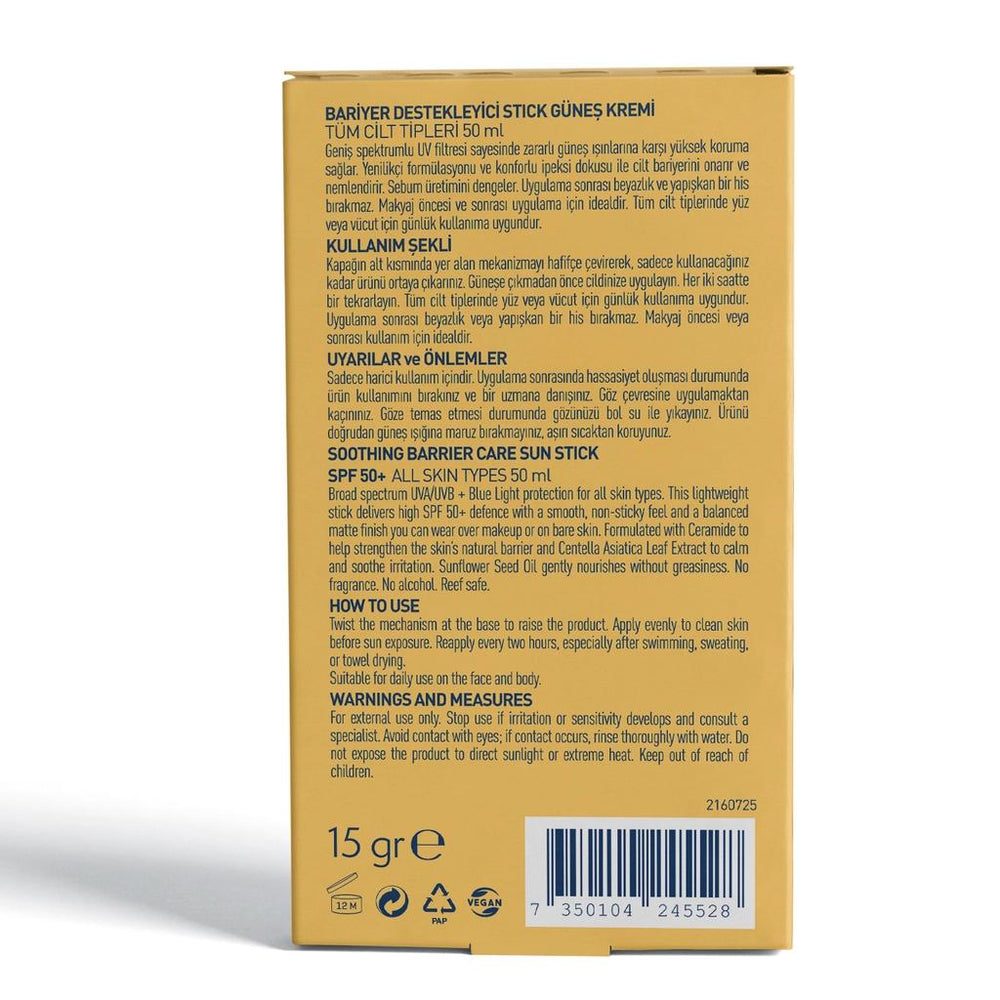 Celenes Herbal SPF 50+ Sunscreen Stick 15g