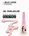 Flormar Jelly Look High-Shine Gel Nail Polish 11ml