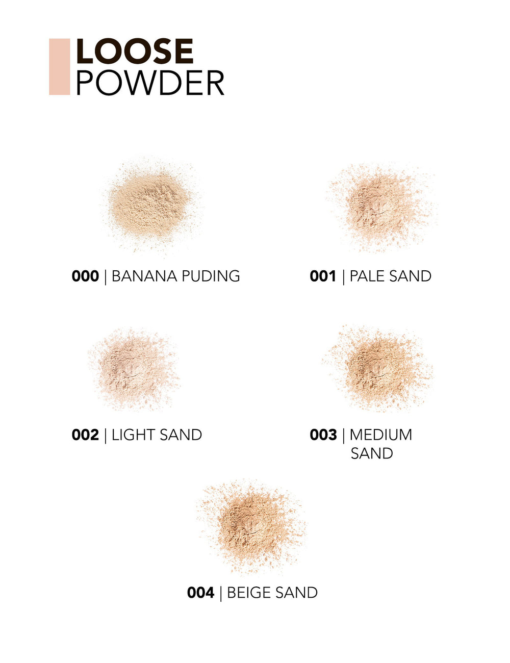 Flormar Loose Powder Semi-Matte Setting Powder 18g