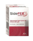 SideFER Iron Supplement Drops for Kids - 30ml Liquid Iron Supplement for Children Aged 4-10 Years SideFER Iron Drops for Kids - Liquid Iron Supplement Iron supplement, Children's health, Dietary supplement, Liquid iron, Iron deficiency prevention, Kids' vitamins, Healthy development, Pediatric nutrition, Supplement for children, Iron drops