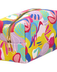 Eklips Large Colorful Makeup Bag for Travel & Storage