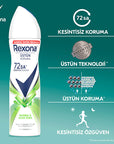 Rexona Women Spray Deodorant Bamboo & Aloe Vera 150ml - 72 Hour Protection | Freshness