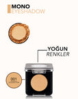 Flormar Mono High-Pigment Shimmer Eyeshadow 4g