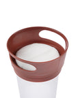 Babyjem Spill-Proof Snack Container for Kids - Antibacterial Fabric Cover, Easy to Use, Ideal for Travel and Daily - view 5