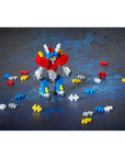 Plus Plus Mecha Bot 100 Piece Construction Toy for Kids - Creative Building Set, Reusable, Travel-Friendly Plus Plus Mecha Bot 100 Piece Construction Toy construction toy, creative building set, children's educational toy, Plus Plus toy, 100 piece building set, reusable toy, travel-friendly, made in Denmark, educational toy, kids building toy, creative play, imagination toy