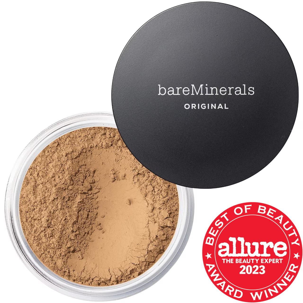Original Mineral Foundation SPF 15: Talc-Free, Buildable Coverage, Natural Luminous Finish, Vegan & Cruelty-Free Mineral Makeup Original Mineral Foundation SPF 15: Talc-Free, Natural Coverage mineral foundation, talc-free foundation, SPF 15 foundation, vegan foundation, cruelty-free foundation, natural luminous finish foundation, buildable coverage foundation, mineral makeup, sensitive skin foundation, non-comedogenic foundation, foundation, makeup, face makeup, natural makeup, luminous finish, sun protecti