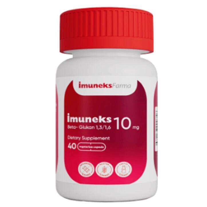 Imuneks Beta Glukan 10mg: Powerful Immune Support Supplement | Enhance Natural Defenses & Boost Immune Health - 40 Capsules Imuneks Beta Glucan: Powerful Immune Support | 40 Capsules Beta Glucan, immune support supplement, immune health, dietary supplement, 10mg Beta Glucan capsules, Imuneks Beta Glukan, immune system, health supplement, wellness, preventative health, natural defenses, polysaccharides, daily intake, convenient packaging, seasonal health, stress relief, healthy lifestyle, immune boost