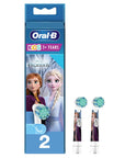 Oral-B Kids Electric Toothbrush Replacement Heads - Frozen 2 Theme, Gentle on Gums, Compatible with Oral-B Kids +3 Electric Toothbrushes Oral-B Kids Electric Toothbrush Replacement Heads - Frozen 2 Oral-B Kids Electric Toothbrush Replacement Heads, Frozen 2 Themed Toothbrush Heads, Children's Electric Toothbrush Accessories, Gentle Toothbrush Heads for Kids, Oral-B Electric Toothbrush Heads for Children, Kids Oral Care, Electric Toothbrush Replacement Heads, Disney Frozen 2 Kids Products, Oral Hygiene for C