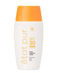Etat Pur Mineral Sunscreen Fluid SPF 30 - Broad-Spectrum Protection, Non-Greasy, Sensitive Skin Friendly Etat Pur Mineral Sunscreen Fluid SPF 30 - Broad-Spectrum, Non-Greasy Mineral Sunscreen, SPF 30, Broad-spectrum sun protection, Sensitive skin friendly, Non-greasy sunscreen, Daily sun protection, Dermatologically tested, Paraben-free, Alcohol-free, Shea butter, Vitamin E, Skin care, Sun protection, Cosmetics