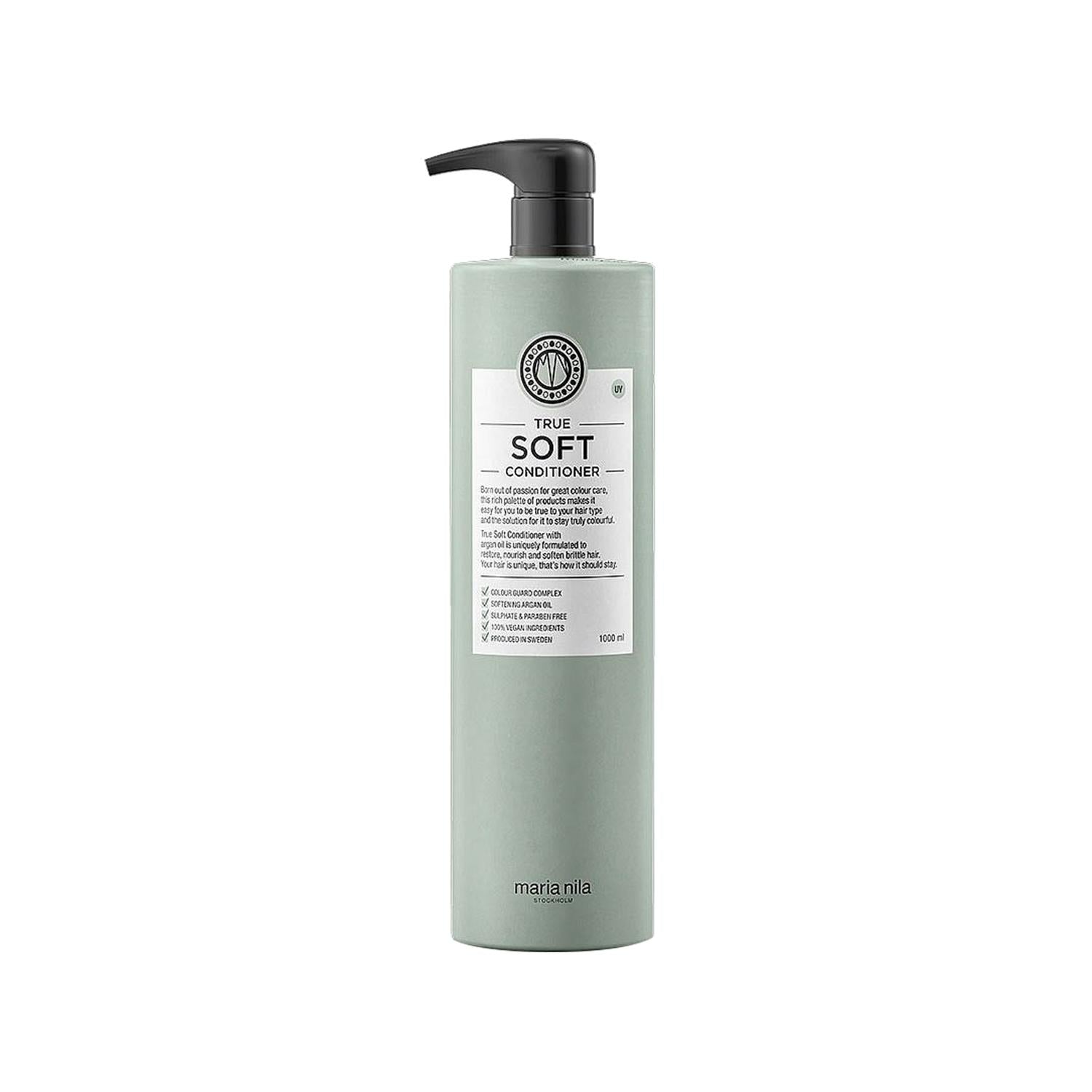 Maria Nila True Soft: Best Dry Hair Conditioner, Moisturizing Hair Cream for Soft & Shiny Hair - Professional 1000 ml Treatment Maria Nila True Soft: Dry Hair Conditioner for Soft, Shiny Hair hair conditioner, dry hair conditioner, moisturizing hair cream, Maria Nila True Soft, professional hair conditioner, hair conditioning treatment, best conditioner for dry hair, hair moisturizer, 1000 ml conditioner, dry hair, hair care, moisturizing, detangling, shine, softness, salon quality, hair treatment, damaged