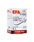 New Life Efa S-1200: High Potency Omega 3 Fish Oil Capsules | 720mg Omega-3, Gluten & Lactose-Free | Cardiovascular & Brain Health New Life Efa S-1200 Omega 3: High Potency Fish Oil for Brain & Heart Omega 3 supplement, Fish oil capsules, EPA DHA supplement, High potency Omega 3, Gluten-free Omega 3, Lactose-free Omega 3, Omega 3 fatty acids, Cardiovascular health supplement, Brain health supplement, New Life Efa S-1200, Omega-3 Supplement, Health-conscious individuals, Improve cardiovascular health, Cognit
