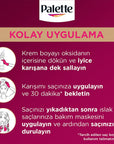 Palette Deluxe Dark Ash Blonde Hair Dye: Long Lasting Color & Shine, Deep Conditioning Micro Oils (Koyu Kumral Saç Boyası) Palette Deluxe Dark Ash Blonde Hair Dye | Long Lasting Color hair dye, dark ash blonde hair dye, koyu kumral saç boyası, long lasting hair color, hair color with oil, palette deluxe, permanent hair dye, hair dye for shine, hair color, ash blonde dye, dark blonde dye, hair coloring, hair care, beauty, personal care, long-lasting color, vibrant hair, deep conditioning, micro oils, shine,