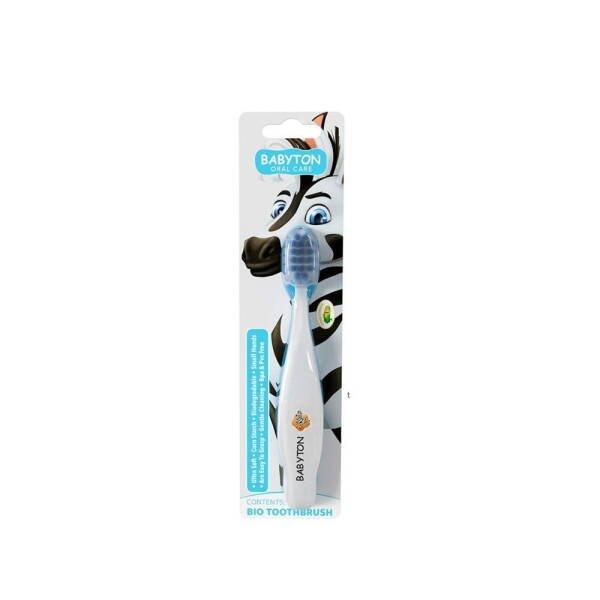Babyton Bio Soft Zebra Toothbrush for Kids 1 Count