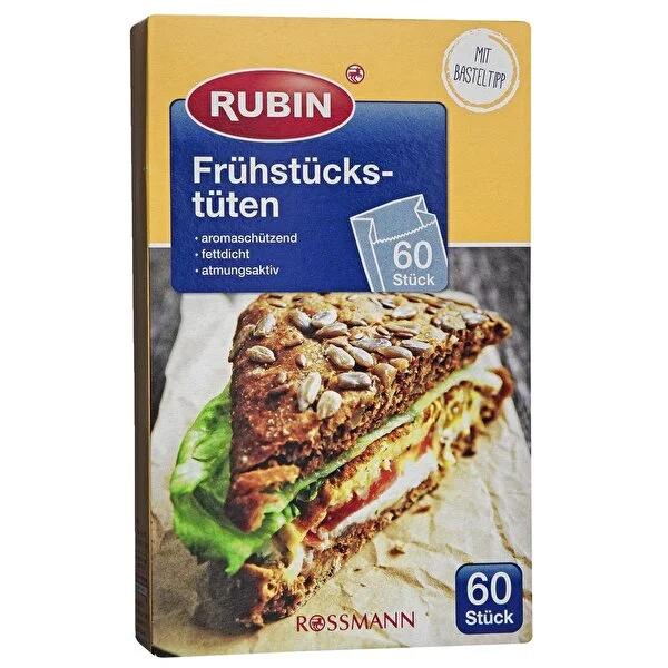 Rubin Paper Sandwich Bags (60 Count) - Eco-Friendly, Greaseproof Lunch & Snack Bags | Disposable, Recyclable, Food Safe, 4.92 x 2.56 x 7.87 Inches Rubin Paper Sandwich Bags - Eco-Friendly Lunch & Snack Storage paper sandwich bags, disposable sandwich bags, eco friendly sandwich bags, greaseproof paper bags, recyclable sandwich bags, sandwich storage bags, lunch bags paper, kraft paper bags, food safe paper bags, small paper bags for snacks, paper bags, lunch bags, sandwich bags, snack bags, food storage, ec