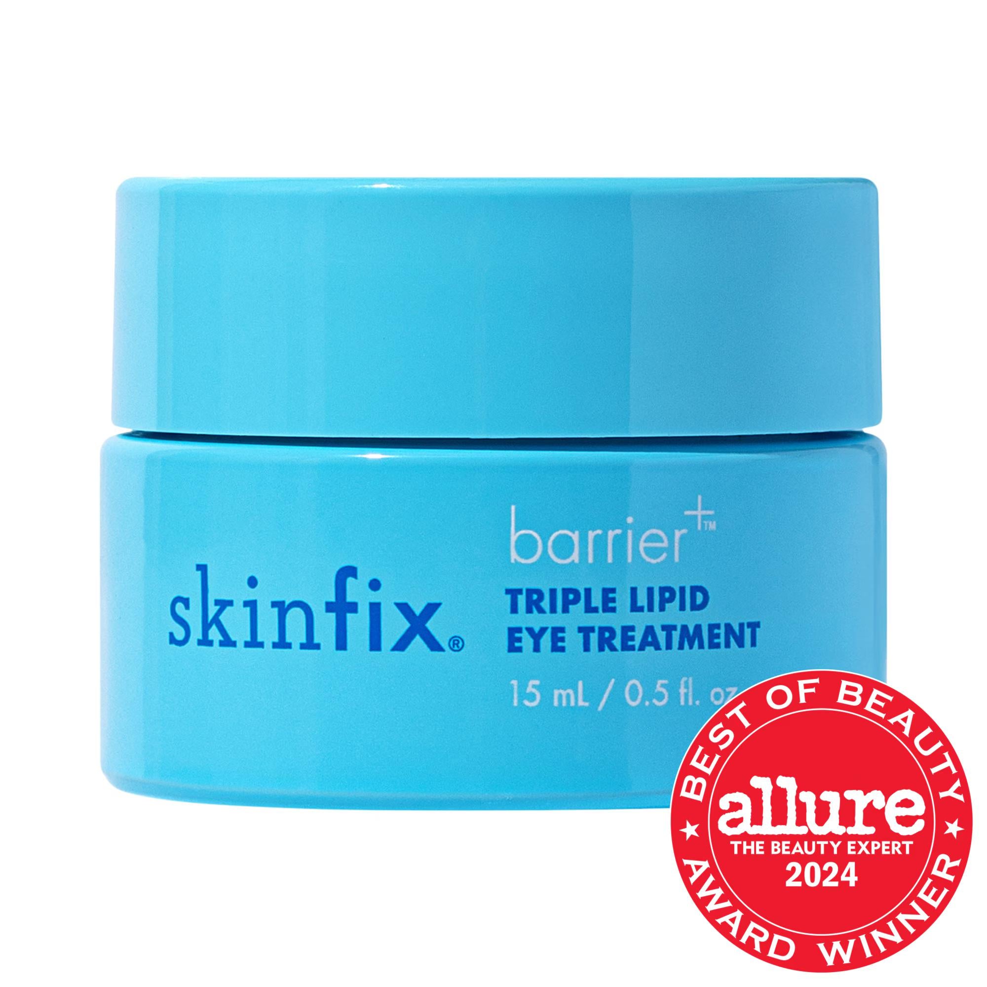 barrier+ Triple Lipid Brightening Eye Cream - Anti-Aging, Vegan, Cruelty-Free Eye Care Brightening Eye Cream - Anti-Aging, Vegan & Cruelty-Free Brightening Eye Cream, Vegan Skincare, Anti-Aging Eye Cream, Cruelty-Free Beauty Products, Depuffing Eye Cream, Eye Care, Skincare, Fine Lines and Wrinkles, Dark Circles, Puffiness, Gluten-Free, Recyclable Packaging, Ophthalmologist-Tested