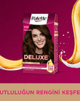 Palette Deluxe Chocolate Brown Hair Dye: Long Lasting, Rich Color & Shine - Permanent Hair Color 3-65 Çikolata Kahve Palette Deluxe Chocolate Hair Dye - Long Lasting Color & Shine hair dye, chocolate brown hair dye, permanent hair color, long lasting hair dye, hair color with shine, Palette Deluxe, 3-65 chocolate kahve, hair dye with oil, rich color hair dye, hair color, chocolate hair color, brown hair color, hair coloring, hair treatment, hair care, hair shine, vibrant hair color, long-lasting color, home