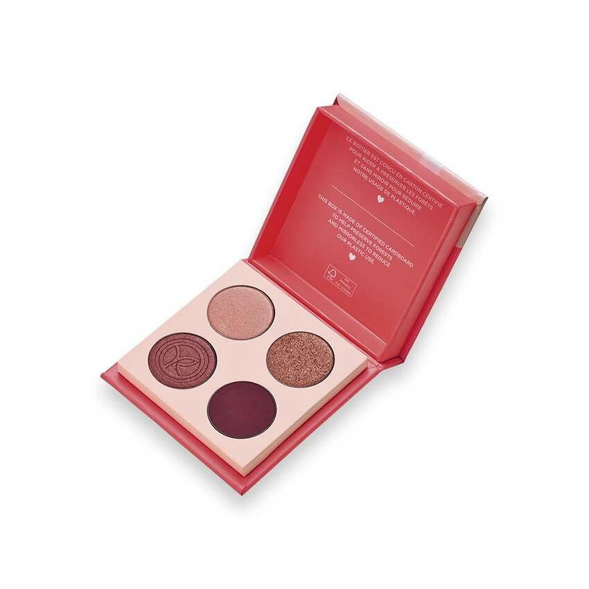Milani Warm-Toned Eyeshadow Palette - Vegan, Cruelty-Free Makeup for Sensitive Eyes Vegan Warm-Toned Eyeshadow Palette - Milani warm-toned eyeshadow palette, vegan eyeshadow, sensitive eyes makeup, pink eyeshadow palette, cruelty-free makeup, eyeshadow palette, vegan makeup, makeup for sensitive eyes, St. John's Wort extract, matte eyeshadow, shimmer eyeshadow, metallic eyeshadow, cosmetic gift, beauty essentials