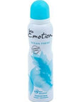 Emotion Ocean Fresh Women's Deodorant Spray - Aluminum-Free, Long-Lasting Freshness, 5.07 fl oz Emotion Ocean Fresh Deodorant Spray - Aluminum-Free & Long Lasting women's deodorant spray, aluminum-free deodorant, ocean fresh scent, long-lasting freshness, stain-free deodorant, natural deodorant, women's personal care, fresh scent deodorant, sensitive skin friendly, natural ingredients, everyday freshness, active lifestyle deodorant