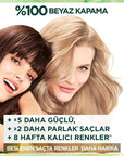 Garnier Nutrisse Intense Nourishing Permanent Hair Color 8 Dark Blonde | 60ML - view 4