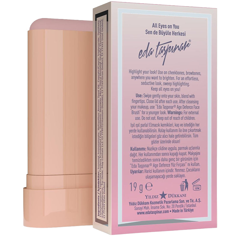 Eda Taspinar Pink Panter Cream Highlighter Stick 19g
