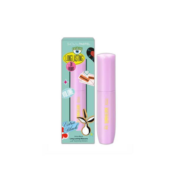 Pastel Show Your Look Long Lasting Extra Siyah Maskara 9ml - Waterproof, Volumizing Black Mascara with Calendula Extract Pastel Long Lasting Mascara - Waterproof & Volumizing Long Lasting Mascara, Waterproof Mascara, Black Mascara, Mascara with Calendula Extract, Silikon Brush Mascara, Volumizing Mascara, Cosmetics, Makeup, Eye Care, Beauty Products, Calendula Infused, Smudge Proof, Humidity Resistant, Heat Resistant