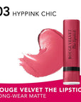 Bourjois Rouge Velvet Lipstick 03 Hyppink Chic 2.4g