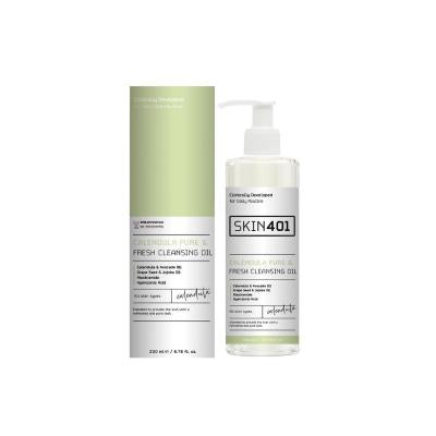Skin401 Calendula Pure Fresh Cleansing Oil - Gentle, Natural Skincare for Sensitive Skin - 200ml Skin401 Calendula Cleansing Oil - Gentle Natural Skincare Cleansing Oil, Natural Skincare, Gentle Cleansing, Calendula Oil, Niacinamide Skincare, Sensitive Skin, Natural Ingredients, Skincare Routine, Cleansing Solution, Skin Care, Beauty Products
