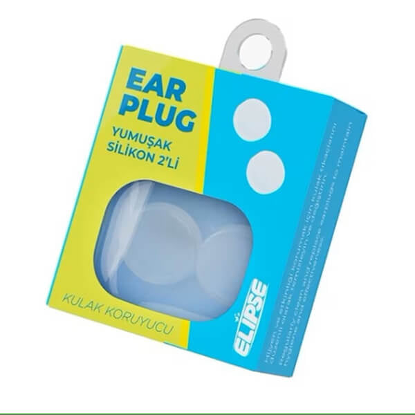 Elipse Silicone Earplugs for Noise Reduction 2 Pairs