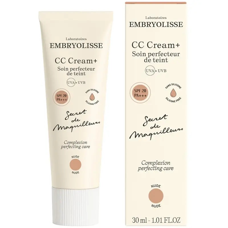 Embryolisse CC Cream SPF20 Nude Tinted Moisturizer 30ml