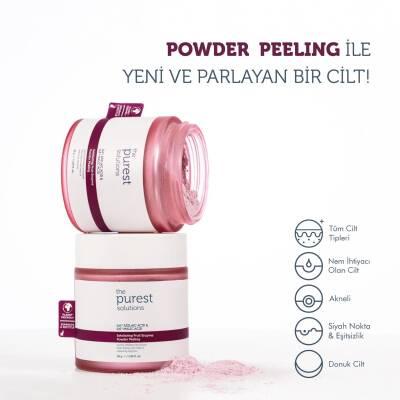 The Purest Solutions Exfoliating Fruit Enzyme Powder Peeling for Gentle Exfoliation and Natural Skincare - Hypoallergenic & Dermatologically Tested Exfoliating Fruit Enzyme Powder Peeling - Natural & Gentle Skincare Exfoliating fruit enzyme powder, Natural skincare products, Gentle exfoliation, Hypoallergenic skincare, Dermatologically tested products, Sensitive skin care, Skincare routine, Natural fruit enzymes, Papain, Bromelain, Paraben-free, Alcohol-free