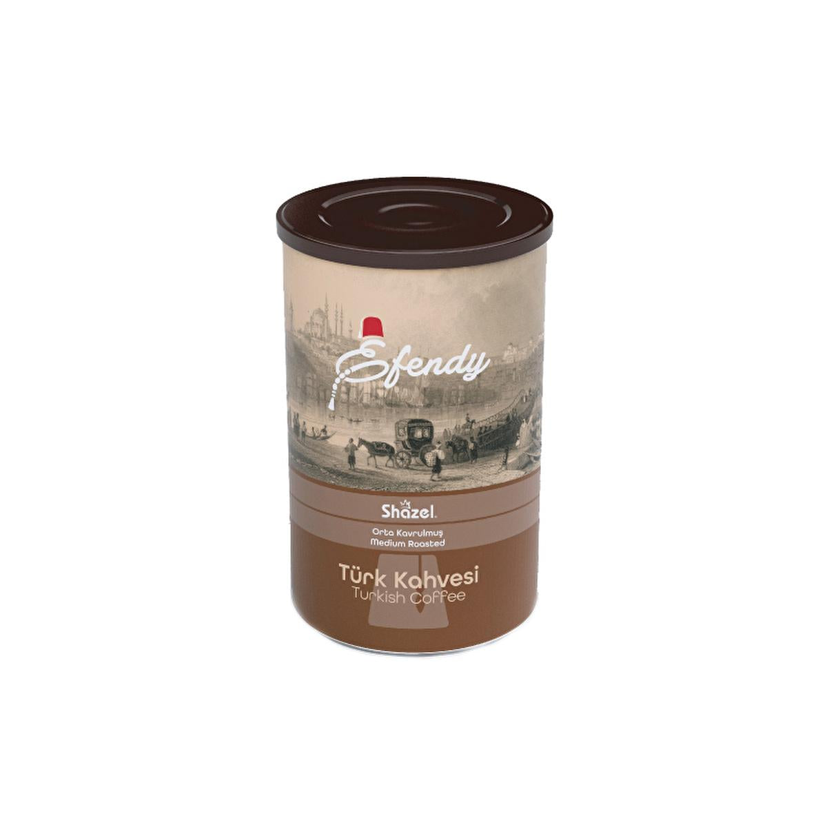 Shazel Efendy Traditional Turkish Coffee, Medium Roast Arabica Ground Coffee - 250g Shazel Efendy Turkish Coffee - Medium Roast Arabica Turkish Coffee, Medium Roast Coffee, Arabica Coffee, Ground Coffee, Traditional Coffee, Coffee Enthusiasts, Coffee Connoisseurs, Gourmet Coffee, Specialty Coffee, Coffee Gifts