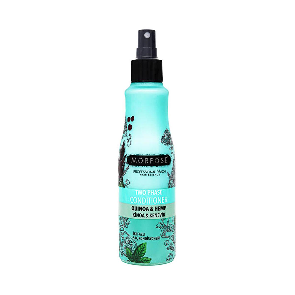 Morfose Quinoa & Hemp Leave-in Hair Serum - Nourishes & Protects Hair, 7.44 fl oz Morfose Quinoa & Hemp Hair Serum - Nourish & Protect Leave-in hair serum, Hair care product, Quinoa extract hair benefits, Hemp seed extract for hair, Double-phase hair serum, Hair nourishment, Scalp care, Natural hair care, Hair growth support, Moisturizing hair serum, Hair protection, Daily hair care, Styling serum, Hair health, Morfose