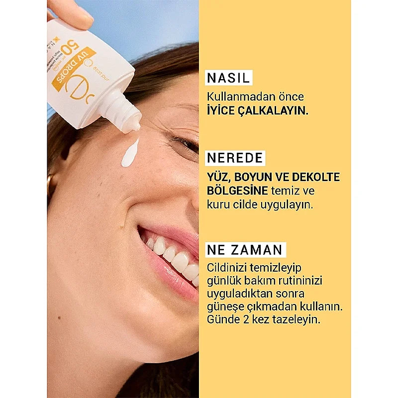 Etat Pur UV Drops Face Fluid SPF 50 Mineral Sunscreen 30g