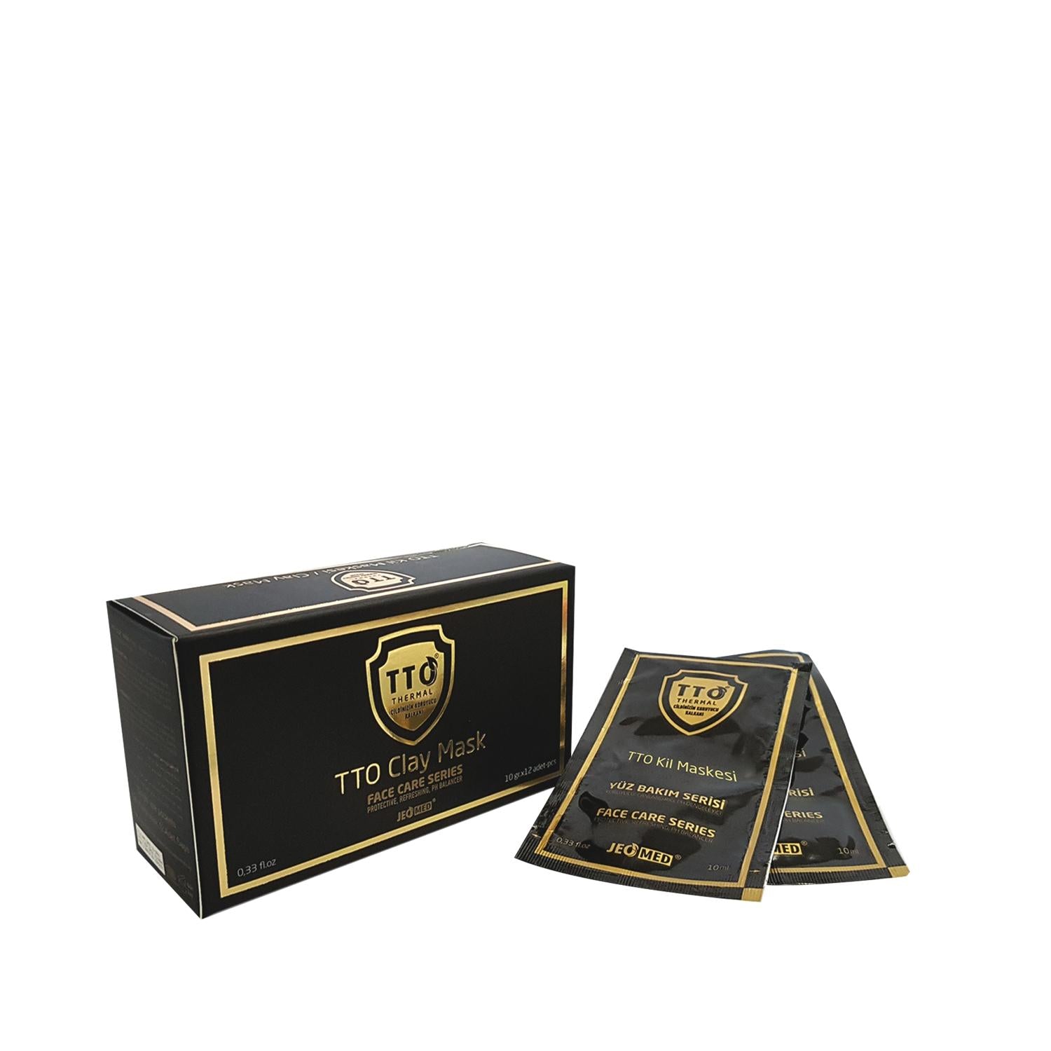 TTO Thermal Clay Mask - 12 x 10ml - Deep Cleansing & Purifying Skincare Treatment TTO Thermal Clay Mask - Deep Cleansing Skincare TTO Thermal Clay Mask, Thermal Clay Mask, Skincare treatment, Clay mask benefits, Skincare products, Deep cleansing, Purifying skincare, Thermal properties, Convenient skincare, Special offer, Skincare routine, Self-care, Pampering, Rejuvenating mask, Skincare essentials