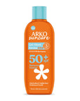 Arko Sun Care SPF 50+ Sunscreen Lotion: Ultimate UVA/UVB Protection, Reef Safe, Non-Greasy & Ideal for Sensitive Skin, 6.76 fl oz Arko SPF 50+ Sunscreen: Reef Safe, Sensitive Skin Formula SPF 50+ sunscreen, UVA UVB protection lotion, sensitive skin sunscreen, water resistant sunscreen, ocean friendly sunscreen, reef safe sunscreen, sun protection for sensitive skin, non greasy sunscreen, dermatologist tested sunscreen, Arko Sun Care SPF50+, sunscreen, sunblock, sun cream, sensitive skin, UVA protection, UVB