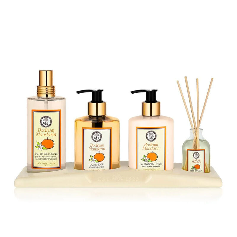 Eyup Sabri Tuncer Bodrum Mandarin Personal Care Set 4-Piece