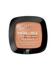 Loreal Paris Infaillible 24H Fresh Wear Matte Bronzer: Achieve a Natural, Long-Lasting Bronzed Look with Water Resistance - Light Clair Shade Loreal Matte Bronzer: 24H Water Resistant, Natural Look matte bronzer, water resistant bronzer, long lasting bronzer, natural matte bronzer, Loreal bronzer, bronzer for light skin, 24 hour bronzer, matte finish bronzer, bronzer, matte finish, water resistant, long lasting, natural, light skin, Loreal, makeup, cosmetics, beauty, sun-kissed, radiant, shine control, smoo