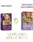 Wella Koleston Supreme Ash Blonde Hair Dye: Permanent Color, 100% Gray Coverage, Plus Revitalizing Oil Treatments Wella Koleston Ash Blonde Hair Dye: Permanent Color & Gray Coverage hair dye, hair color, ash blonde hair dye, permanent hair color, gray coverage hair dye, at home hair color, hair coloring kit, Wella Koleston hair dye, Wella Koleston, ash blonde, blonde hair, gray coverage, hair color kit, at home coloring, hair colour, hair colour dye, long lasting hair color, radiant hair, hair care, beauty,
