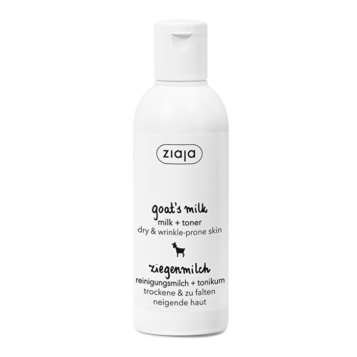 Ziaja Goat Milk Lotion + Toner 200ml - Natural Moisturizer | Vegan - Face Cream