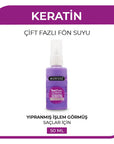Morfose Keratin Hair Treatment: Revitalizing Leave-In Conditioner & Heat Protectant Spray for Damaged Hair - Shine & Repair Morfose Keratin Hair Treatment: Repair & Shine - Heat Protectant keratin hair treatment, leave-in conditioner, heat protectant spray, hair repair serum, shine enhancing hair product, damaged hair treatment, Morfose Keratin, hair styling product, keratin fön suyu, hair conditioning spray, keratin treatment, hair repair, heat protection, shiny hair, healthy hair, hair care, dry hair, dam
