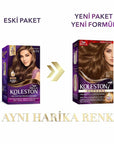 Wella Koleston Supreme Toffee Chocolate Brown Hair Dye: Permanent Color, 100% Gray Coverage & Conditioning Hair Treatment Wella Koleston Toffee Brown Hair Dye: Gray Coverage & Vibrant Color hair dye, hair color, at home hair color, permanent hair color, gray coverage hair dye, Wella Koleston, toffee chocolate brown hair dye, hair coloring kit, hair care, hair treatment, hair coloring, hair colour, brown hair dye, chocolate brown hair dye, toffee hair dye, at-home hair dye, permanent hair colour, gray hair c