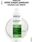 Vichy Dercos Anti-Dandruff Shampoo for Sensitive Scalps - Gentle, Effective Treatment - 200ml - view 3
