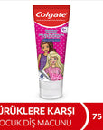 Colgate Barbie Batman Children's Toothpaste: Fun Fluoride Protection for Kids, Cavity Defense - 75ml Colgate Kids Toothpaste: Fun Fluoride Protection for Healthy Smiles children's toothpaste, fluoride toothpaste for kids, Barbie toothpaste, Batman toothpaste, toothpaste for 6 year olds, kids dental care, children's oral hygiene, cavity protection for children, kids toothpaste, fluoride toothpaste, children's dental health, oral hygiene for kids, Barbie, Batman, dental care, toothpaste, 6 year olds, kids, ch