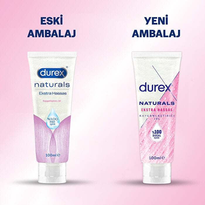 Durex Naturals Extra Sensitive Lubricating Gel 100 ml
