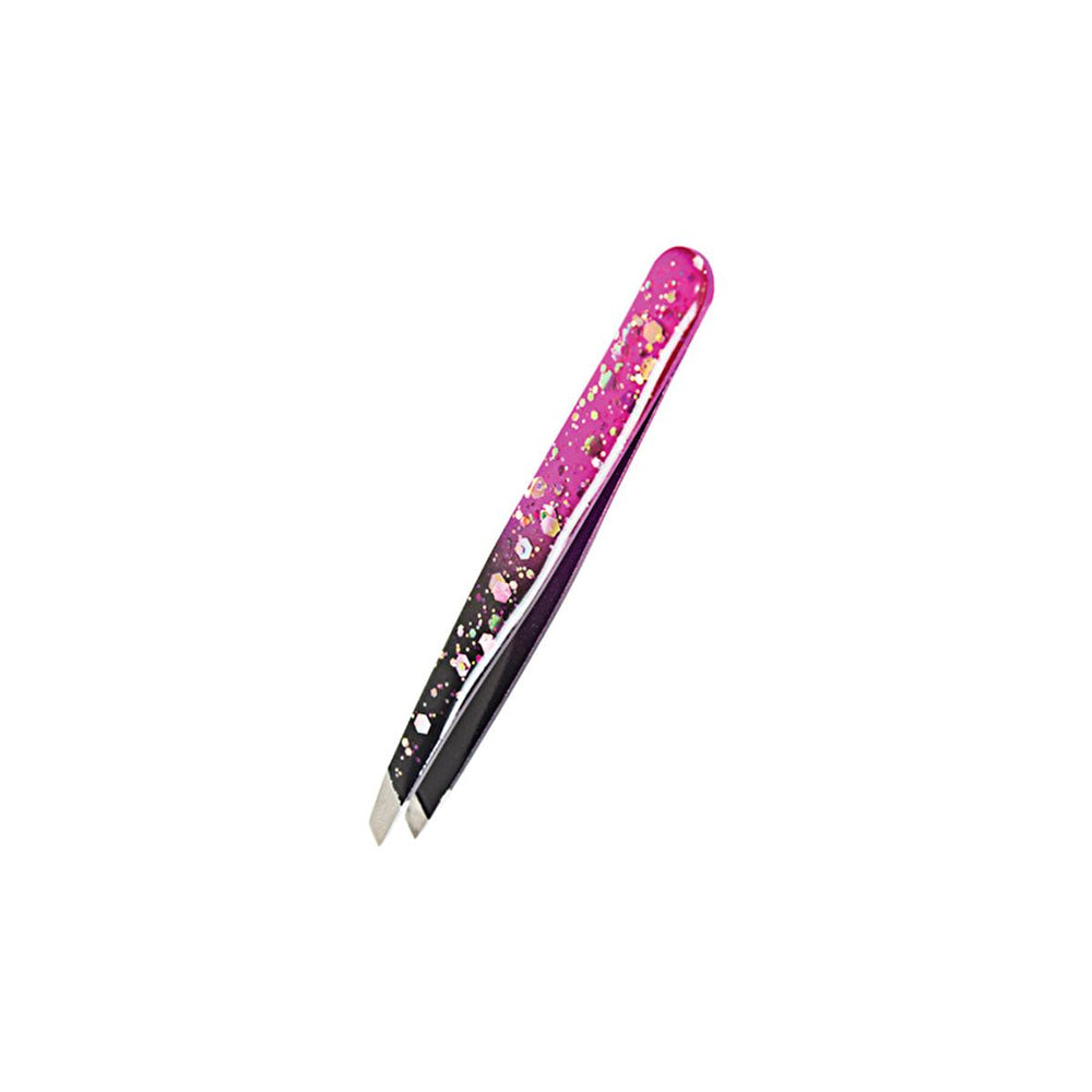 Nascita Profesyonel Slanted Tip Eyebrow Tweezers - Precision Grooming Tool for Eyebrows & Facial Hair - Eyebrow Pencil
