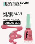 Flormar Breathing Color High-Pigment Breathable Nail Polish