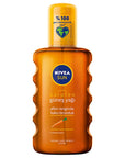 Nivea Sun SPF 6 Carotene Bronzing Tanning Oil Spray: Achieve Deep Bronze, Sun-Kissed Skin with Vitamin E & Water Resistance Nivea Sun SPF 6 Tanning Oil: Deep Bronze, Hydrated Skin tanning oil, sun tanning oil, bronzing oil, sun oil SPF 6, carotene tanning oil, vitamin E tanning oil, water resistant tanning oil, intense tanning oil, bronze skin oil, sun protection oil, tanning, bronzing, sun care, SPF 6, carotene, vitamin E, moisturizing, water resistant, summer, beach, pool, golden skin, sun-kissed skin, ta