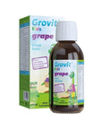 Grovit Kids Grape Syrup - Nutritional Supplement | 150 ml - Vitamin & Supplement