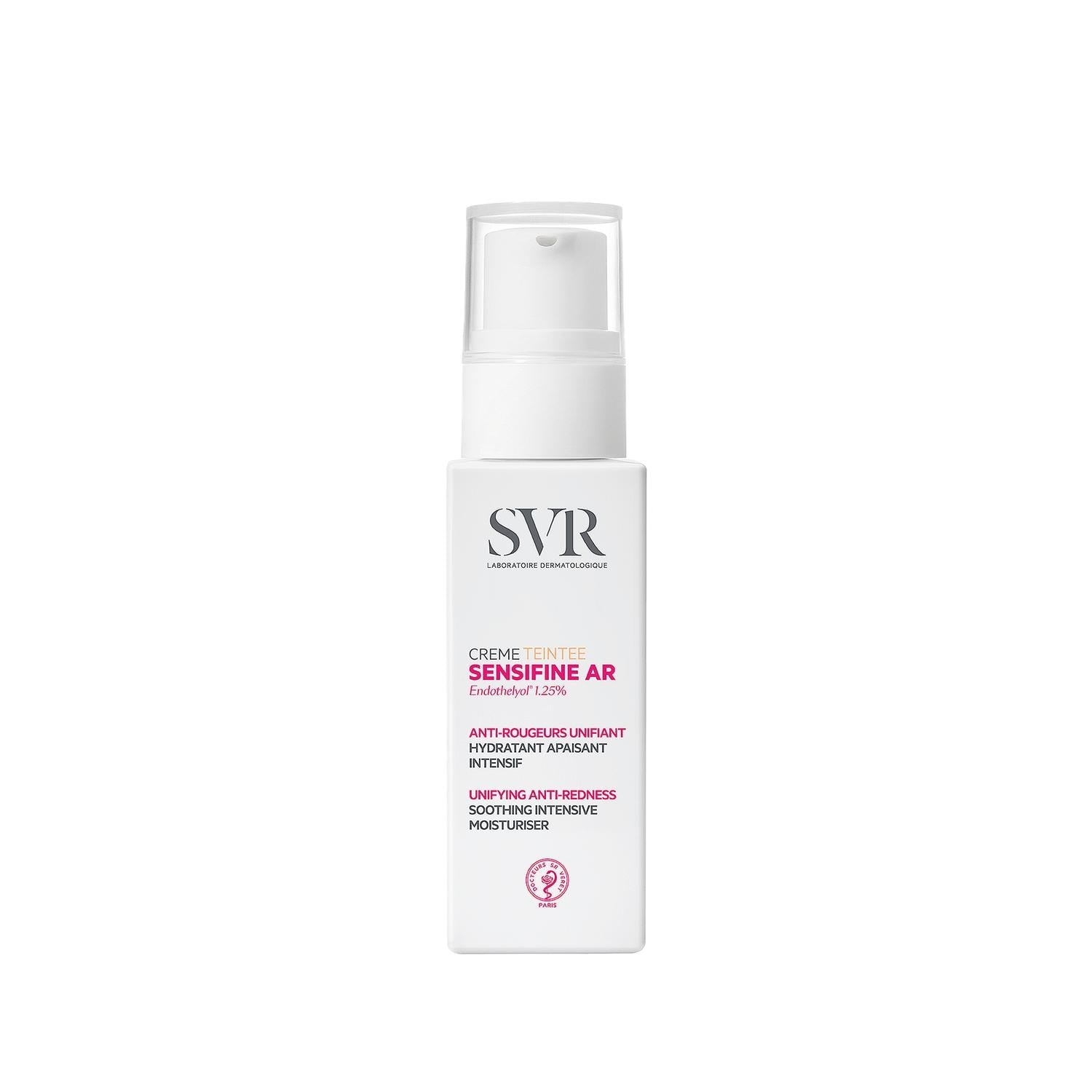 SVR Sensifine AR Cream - Anti-Redness Moisturizing Colored Cream for Sensitive Skin, 1.35 fl oz SVR Sensifine AR Cream - Anti-Redness Moisturizer for Sensitive Skin SVR Sensifine AR Cream, anti-redness moisturizer, sensitive skin cream, colored moisturizing cream, hydrating skincare, moisturizing cream, skincare for redness, sensitive skin care, anti-redness skincare, tinted moisturizer, gentle skincare
